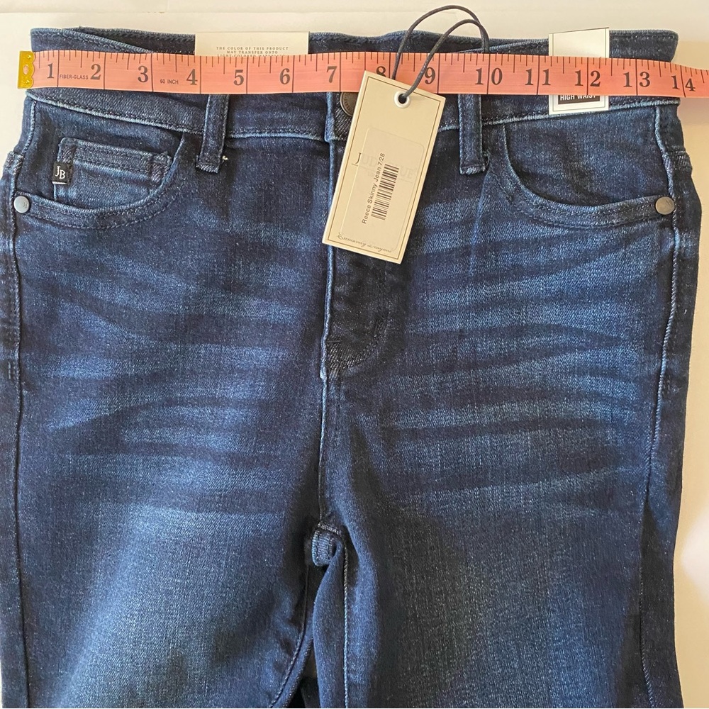 Judy Blue Reece High Waist Skinny Jeans Size 7/28 - Picture 8 of 9